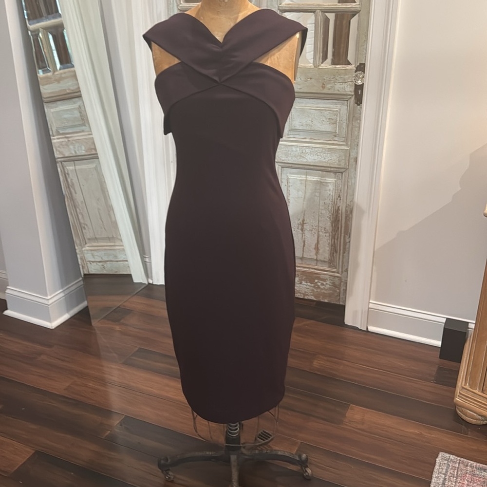 Finders Keepers eggplant cocktail dress size small
